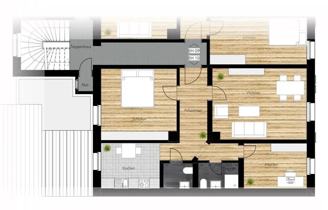 Mystay: Zentral I Design I Prime I Gaeste Wc Heidelberg